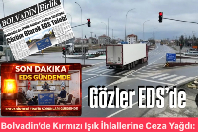 Bolvadin’de Kırmızı Işık İhlallerine Ceza Yağdı!