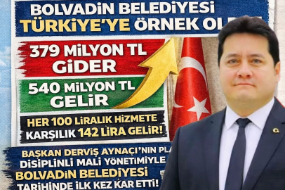 Bolvadin Belediyesi’nden Türkiye’ye Örnek Mali Başarı