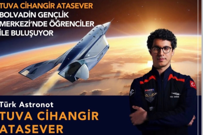 Astronot Atasever 25 Şubat’ta Bolvadin’de