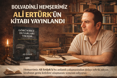 BOLVADİNLİ ALİ ERTÜRK’ÜN KİTABI YAYINLANDI